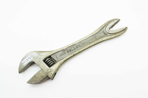 Belief-Moter double head spanner, german made, 6 1/2" long