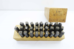 Letter Punch Set In Timber Case USA 5/16"