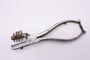 Vintage watch makers/jewellers punch pliers, 7" long