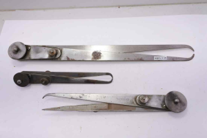 Starrett USA adjustable caliper set of 3, 12",8",6"