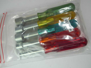 Xcelite set of 5 nut wrenches