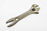 Vintage double head wrench, 8" long, nice and clean