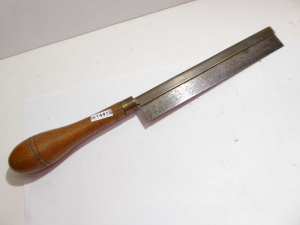 Vintage 6" brass back dovetail saw,