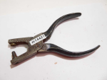 Eyelet Tool punch plier, a little pitting, 4 1/4"