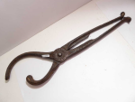 Mills Tongs patent 1878, 14" long,