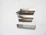 Lathe carbide tip tooling, 5 assorted, 60mm long