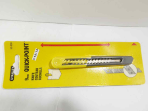 Stanley No. 10-150 9mm quick-point knife, NOS, IOB