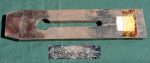 Sorby 2" Wide ParallelPlane IronWith Original Price Tag.