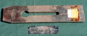 Sorby 2" Wide ParallelPlane IronWith Original Price Tag.
