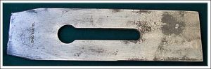 Stanley #3 Cutter, Pat Apr 1876, Mar 1877, Nice Earlyplane Iron.