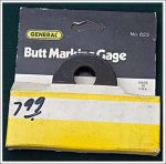General Butt Marker, Usa. New Old .