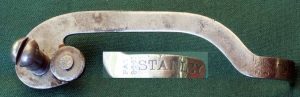 Stanley No. 18/19 Lateral Lever With Circular Disc, Pat 8-2-97 Type 9.