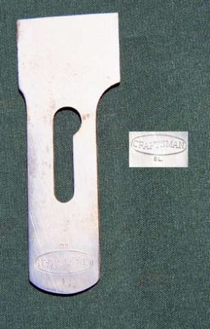 Craftsman #78 Plane Iron.
