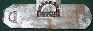 Mottram Iron 2" Wide, Round Bottomplane Iron.