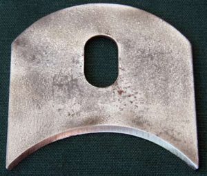Concave 2 1/4" Unmarked Cutter.