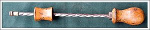 Nice Original Spiral Drill, Good Wood.