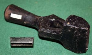Leather Cutter 45Mm Long By 7Mm Thick, Has Makers Mark.
