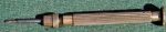 Small Brass Screwdriver 3 1/2" Long.