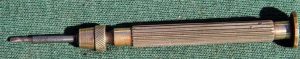 Small Brass Screwdriver 3 1/2" Long.