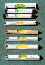 Assorted Line Levels By Stanley Usa, Fhp Germany, Cariw, Wm Hunt, Rabone England, Rest Un Marked.