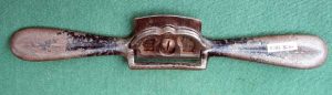 Unmarked Spoke Shave, Unusual Design, Ornate Cap, 1 3/4" Cutter.