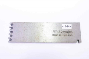 Record England 3/16" 5 reeding cutter nos