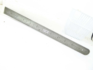 Steelcraft 12" rule, extra thick