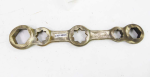 Gee-Jay Solid Brass Wrench