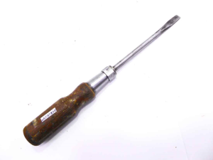 Vintage Timber handle screwdriver