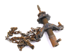 Vintage Chain auger drill