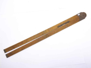 Rabone #1190 36" boxwood rule with level