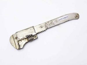 A-3 M logo vintage wrench, patent 1900, 5"