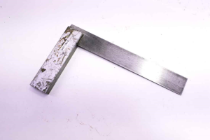 Steel square 6" long
