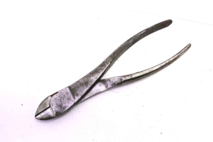 Vintage 8" long side cutting pliers