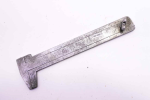 Vintage 7" vernier with locking, heavy