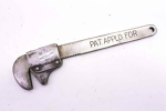 Vintage wrench patent 1867, 7"
