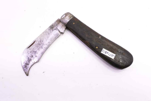 Klein curved blade pocket knife, 3" long blade
