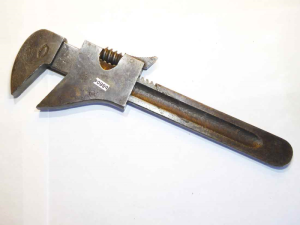 Eugen Zerver 10" quick release vintage wrench