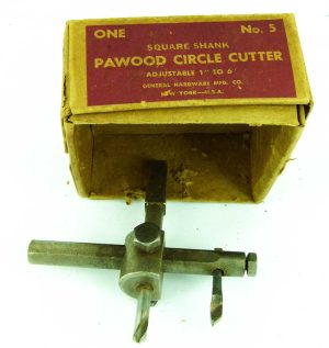 Pawood Circle Cutter In The Box, 1 - 6".