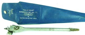 Stanley #71 Solid Head Expansive Bit, As New.