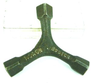I.Sack Steel Wrench, Boston, 4 1/2".