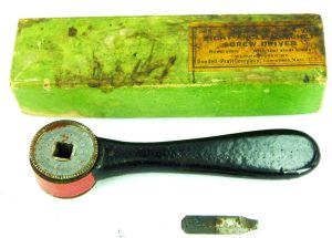 Goodell Pratt #668 Small Ratchet Screwdriver Iob.