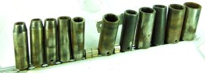 Impact Socket Set, 1-3/8", Taiwan.