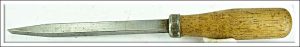Chisel 9Mm, Unusual Design, Maker Worn.