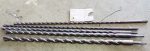 Sds Drill Bit Set, Long At 20" Long, 10, 12, 16, 22 & 25Mm.