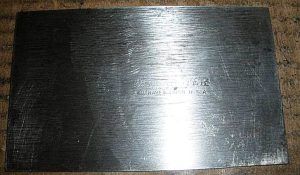 Rare Winchester Scraper Blade, 73 X120Mm, Nice.
