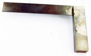 Nice 6" Engineers Square, Maker Is Worn.