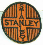 Very Rare Stanley Patch, 3" Round.
