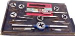 P & N Australia Tap & 1" Round Die Set, Not All Pieces Are P & N, 1/8, 5/32, 3/16, 7/32, 1/4, 3/8" Taps And Dies.