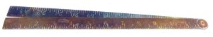 Rabone #1243 2 Fold Brass Rule, 24.
